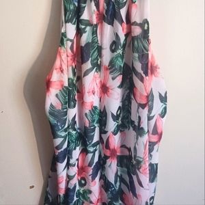 Vince Camuto halter neck sleeveless tunic xl